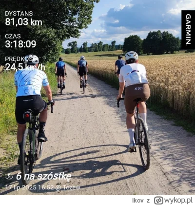 ikov - 217 036 + 81 = 217 117

Pojeżdżone wczoraj ze znajomymi po lokalnych trasach -...