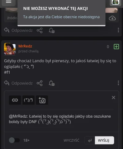 RitmoXL - #f1 xdddddd Redziu mnie zablokował xddd Nie wiem co takiego zrobiłem bo jes...