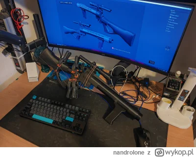 nandrolone - Wydrukowałem młodemu pistolecik. #druk3d 
Zastanawiam się nad malowaniem...