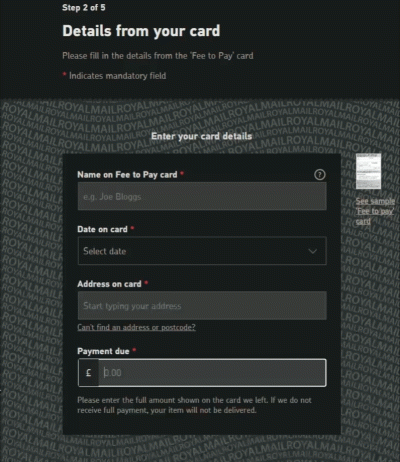 figus102 - Muszę na stronie royal mail https://www.royalmail.com/receiving-mail/pay-a...