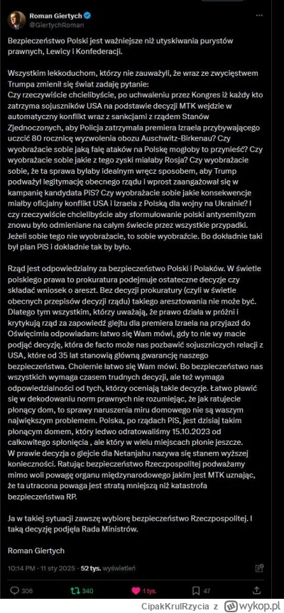 CipakKrulRzycia - #netanjahu #polityka #polska #izrael #giertych