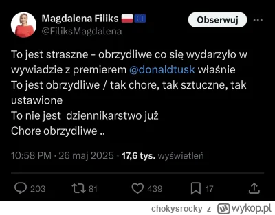 chokysrocky - Okazało się, że redaktor Rymanowski nie jest na telefon. Kłopoty, kłopo...