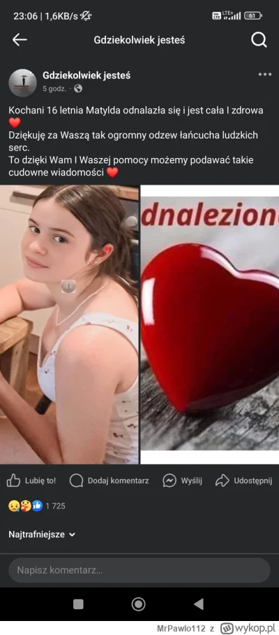 MrPawlo112 - No i standard, nic nie wiadomo jak później wyłapywać sygnały swojego dzi...