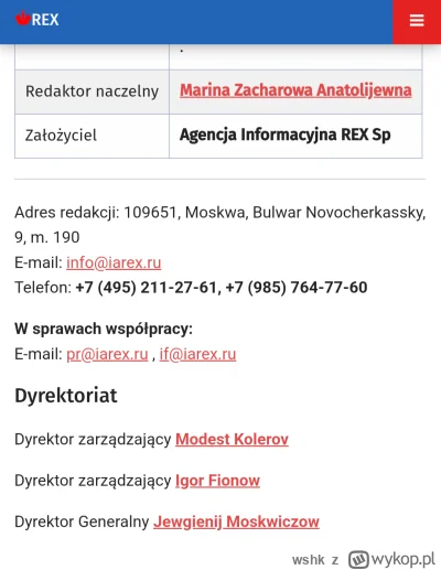 wshk - @Wilczynski Naczelna chyba ma dostęp do informacji xD