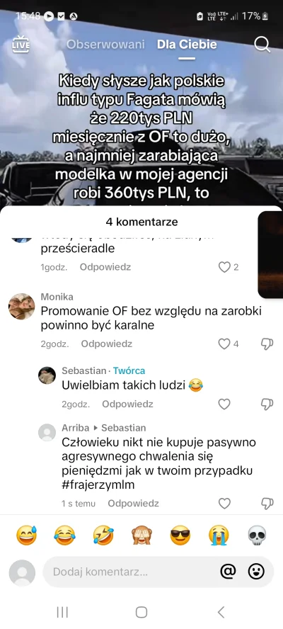 Tuciemam69 - Dobrze mu napisałem? Oczywiście cały tiktok oparty na dwóch scenach z ga...