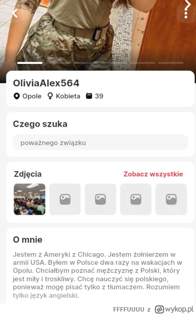 FFFFUUUU - #randkujzwykopem #wojsko #usa jest żołnierzem z Czikago ( ͡° ͜ʖ ͡°) myślę,...