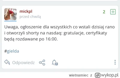 wietnamiec - @Glupiii: bo to farmazoniarz, była już masa postów, które usuwał jak coś...