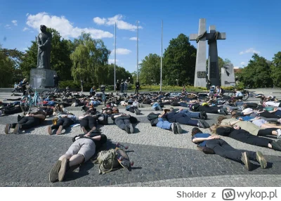Sholder - Czaicie ze jeszcze parę lat temu lewackie dzieciaki leżały na placu Wolnośc...