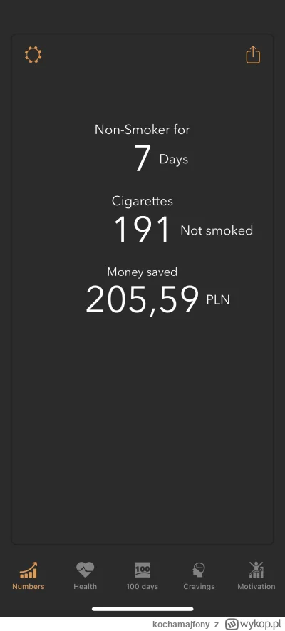 kochamajfony - Zaczynamy dzień 7, ciężkooo. Myślę, że jakby ktoś dał mi szluga to bym...