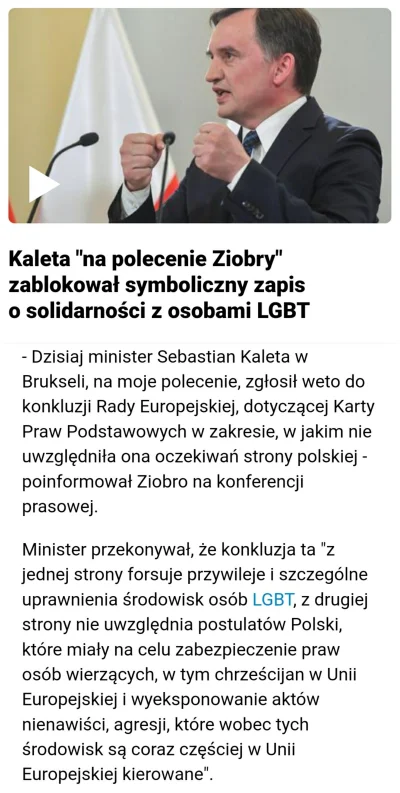 R187 - Niezła logika, zawetujemy, bo są "przywileje" dla LGBT ale jednoczesnie nie ma...