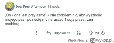 WielkiNos - Z serii: tłumaczenie języka psiarzy.

#psiarze
