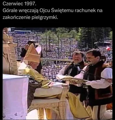 charizmatic - Papaj góry kochał... Ale dutki się muszą zgadzać...