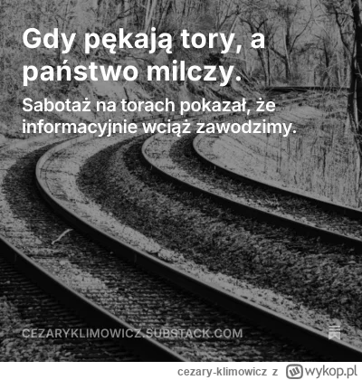 cezary-klimowicz - Dzień dobry,

Zapraszam do zapoznania się z moim najnowszym feliet...