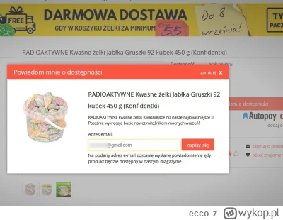 ecco - Marketing tak dobry, że aż sam się zapisałem ( ͡°( ͡° ͜ʖ( ͡° ͜ʖ ͡°)ʖ ͡°) ͡°) 
...