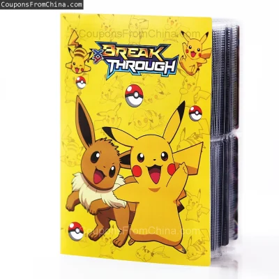 n____S - ❗ Pokemon Album Cards Book
〽️ Cena: 3.01 USD (dotąd najniższa w historii: 3....