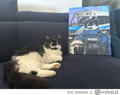 kotkustosz - Kontrola jakości mojego malowidła!
To kot czy pies? ( ͡° ͜ʖ ͡°)
Więcej w...