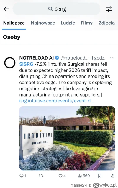 maniek74 - @throwawayaccount1 wbijasz na X i dajesz w wyszukiwarkę „$” przed ticker s...