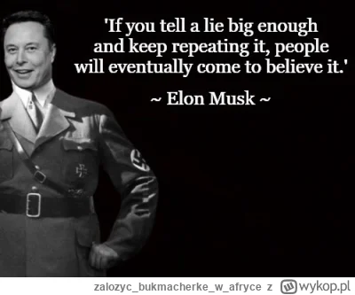 zalozycbukmacherkew_afryce - Elon bawi się w Goebbelsa. 

Cenzuruje community notes, ...