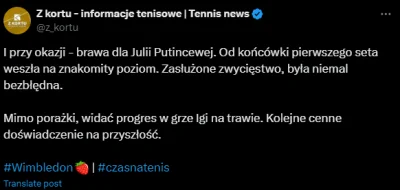 mamracjewieszotym - #tenis to niezły progres. Iga wywala co drugi forehand 2m w aut, ...