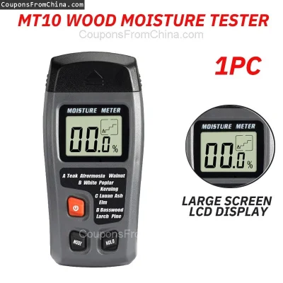 n____S - ❗ MT10 Hygrometer Wood Moisture Tester
〽️ Cena: 6.69 USD (dotąd najniższa w ...