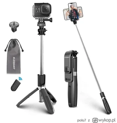 polu7 - Wysyłka z Polski.

[EU-PL] ELEGIANT Bluetooth Selfie Stick Tripod w cenie 8.9...