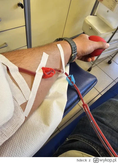 hdeck - 68 601 - 230 = 68 371
Data donacji - 26.09.2025
Rodzaj donacji - osocze
Miejs...