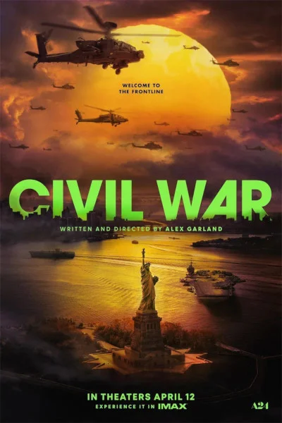 nightmaar - Civil War (2024)

W Ameryce trwa wojna domowa, grupa reporterów wyrusza w...
