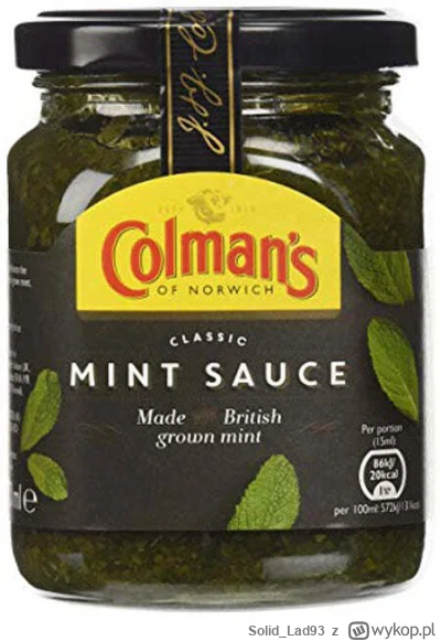 Solid_Lad93 - Moja pierwsza angielska dziewczyna, z którą mieszkałem kupowała ten sos...