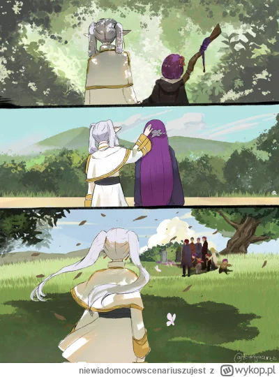 niewiadomocowscenariuszujest - #randomanimeshit #sousounofrieren #frieren #fern #anim...