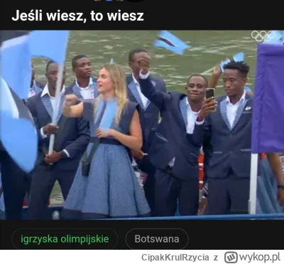 CipakKrulRzycia - #botswana #olimpiada #sport #heheszki #9gag