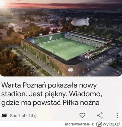 mariowtetrisie - w Grodzisku nowy stadion budują  #mecz