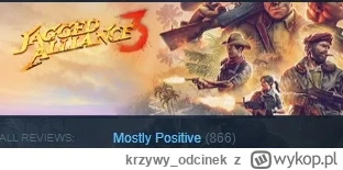 krzywy_odcinek - >Jest lepiej niż dobrze!!!
Meanwhile on Steam...
