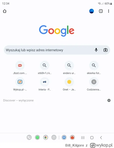 Bill_Kilgore - #android #chrome #wyszukiwarka od kilku dni pod oknem wyszukiwarki chr...