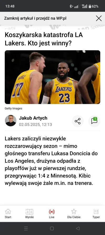rybsonk - Zgadzacie się z tym, że winny jest JJ Redick a nie Lukas Doncic?

#koszykow...