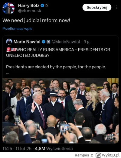 Kempes - #polityka #prawo #musk #heheszki #musk #bekazprawakow #trump #usa

Przewiduj...