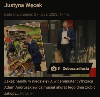 BELM0ND0 - 2 miesiące temu Adriuszkiwecz został złapany na niedzielnych zakupach w ża...