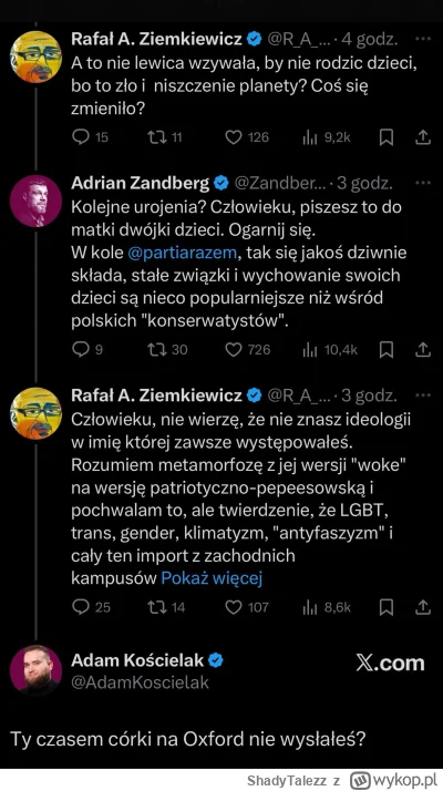 ShadyTalezz - Jejku jaki w------l ziemkiewicz dostał xD

#polityka #razem #bekazprawa...