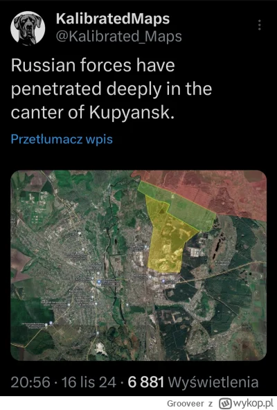 Grooveer - Niepokojąca informacja jeśli prawdziwa
#ukraina #wojna #rosja