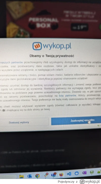 Pojedynczy - #testowanieoprogramowania
#moderacja
#firefox

Nie mogę na kompie korzys...