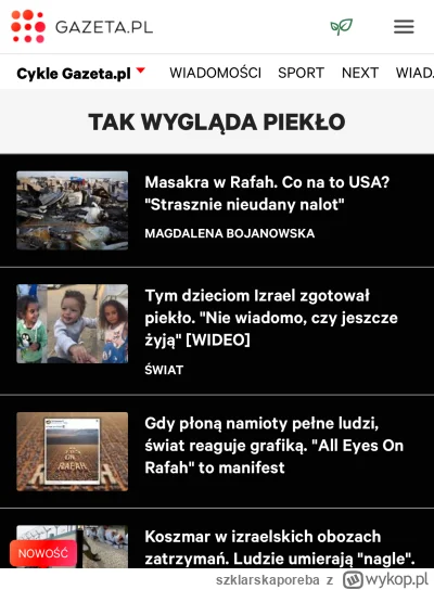 szklarskaporeba - A tak wygląda propaganda #bekazlewactwa #izrael