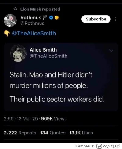 Kempes - #polityka #musk #heheszki 

XD