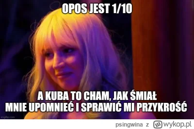 psingwina - @timeofthe: Oposiara tak samo, smuteczek jak ktoś śmiał jej wypomnieć.