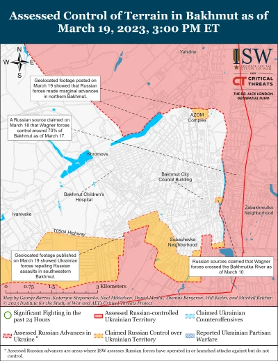 Kagernak - Witajcie towarzysze, zapraszam na codzienny raport ISW, stan na 20 marca. ...