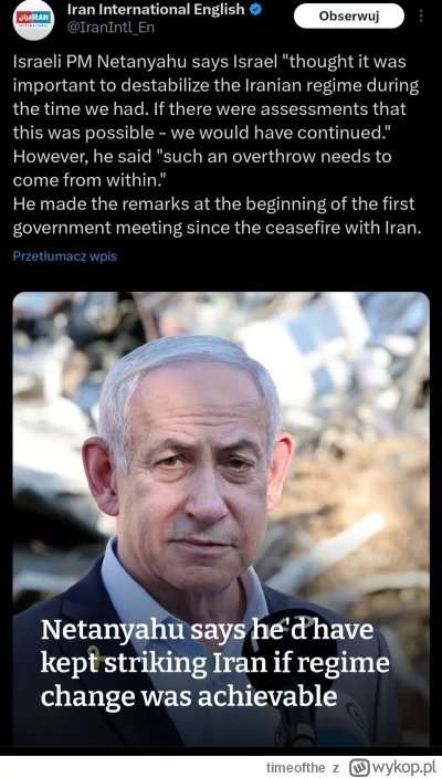 timeofthe - #iran #izrael

Czyli tak jak myślałem. Jednym z celów operacji irańskiej ...