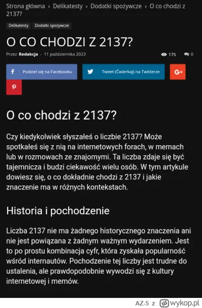 AZ-5 - Patrzcie jaką gównianą stronę znalazłem #heheszki #2137