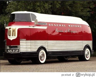 pcstud - 1939 GM Futureliner #motoryzacja #artdeco #ciekawostki #historia