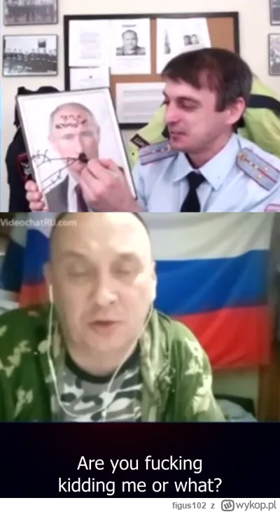 figus102 - Fałszywy milicjant trolluje ruską onuce.
#heheszki #ruskapropaganda #ukrai...