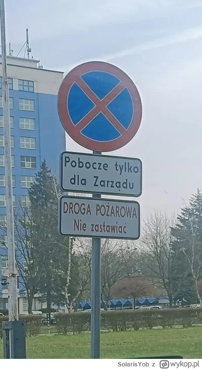 SolarisYob - Panie Areczku pobocze jest dla zarządu, dla pana jest śmierć w pożarze.
...