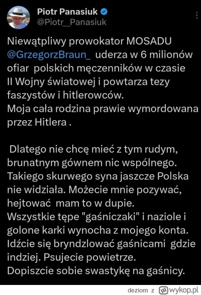 deziom - Tego bym się nie spodziewał w prawicowym uniwersum xD

#bekazprawakow #neuro...