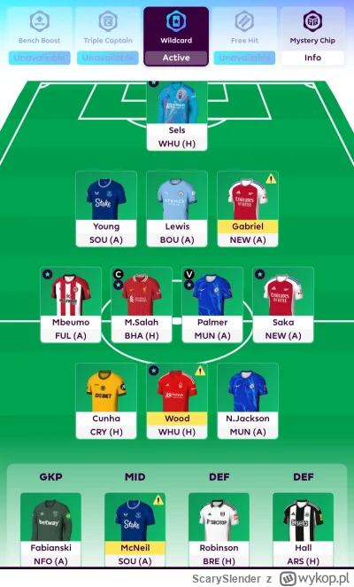 ScarySlender - Zagrałem se wildcarda.
Raya i ait nouri czy gabriel i sels?
Co byście ...